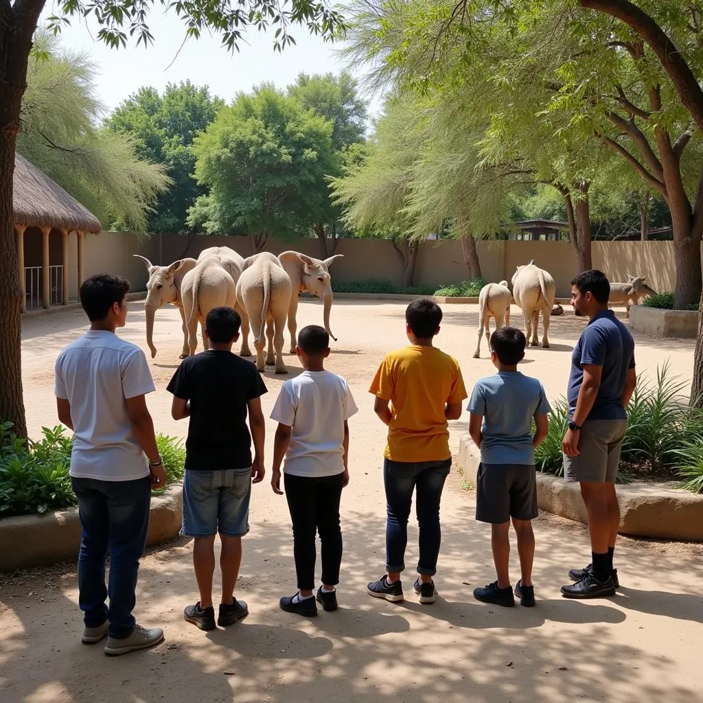 Tham quan Sharjah Breeding Centre