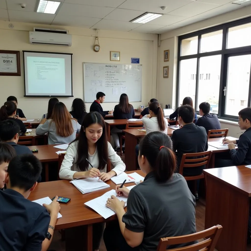 Hình ảnh trung tâm luyện thi IELTS Hà Nội